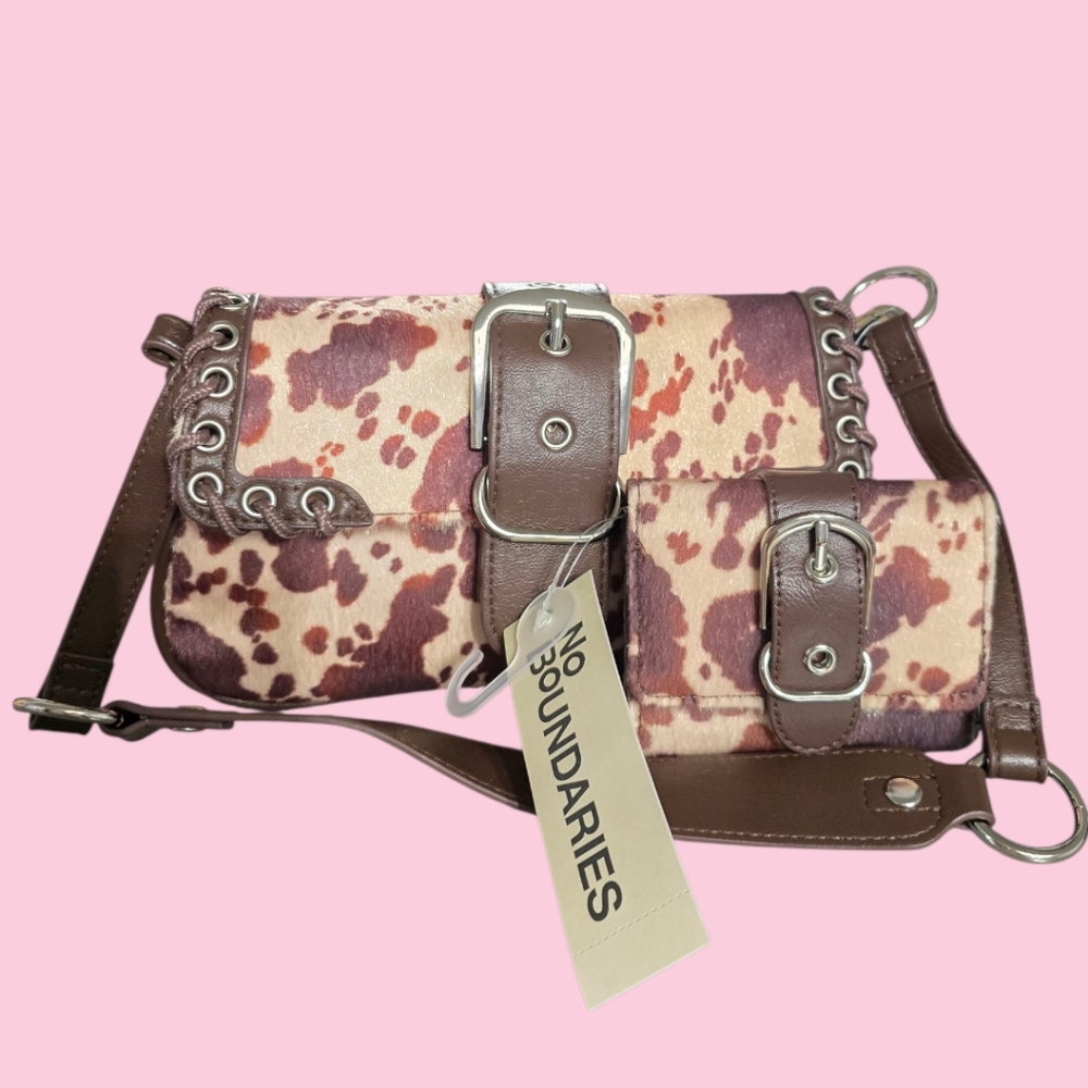 Cow Print No Boundaries Bag Purse